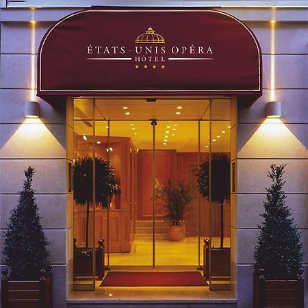 Hotel Etats Unis Opera Париж Екстериор снимка