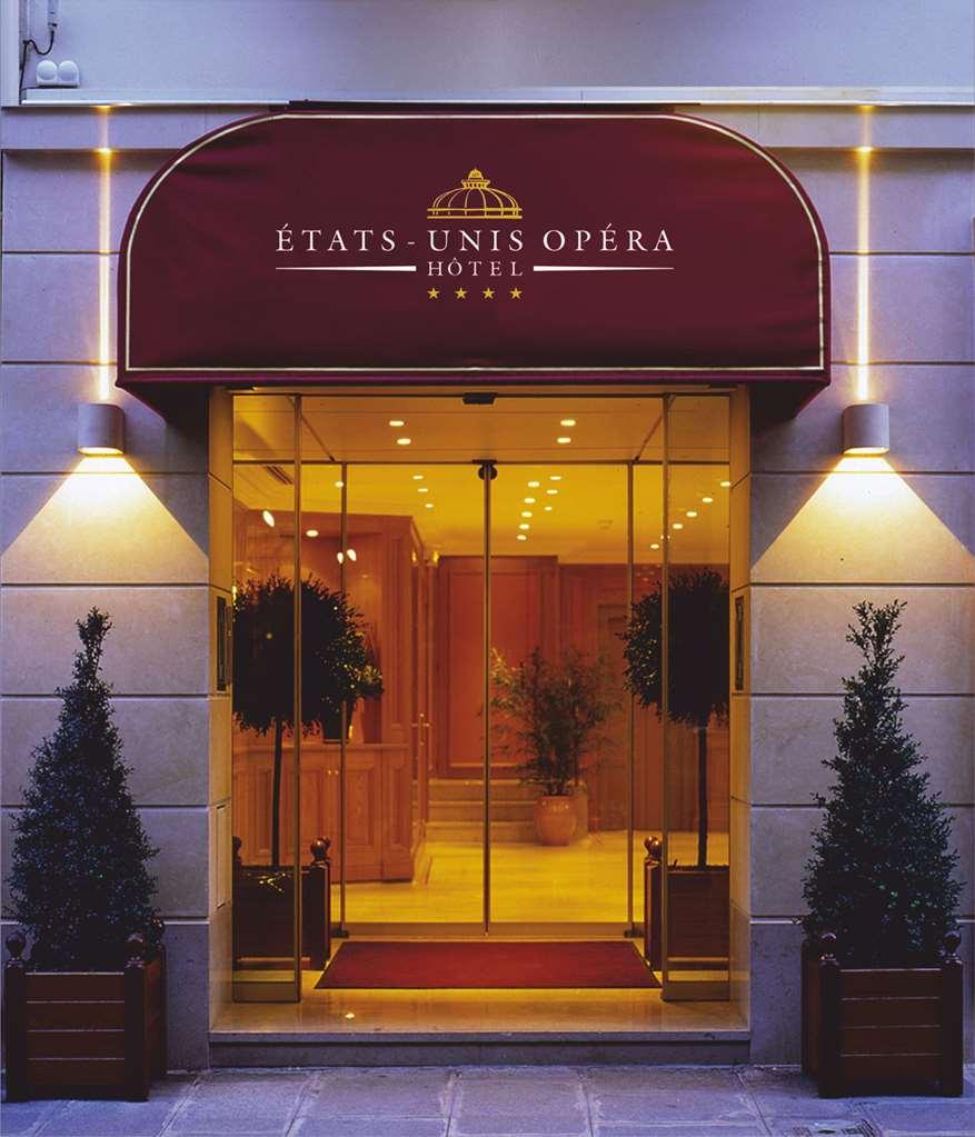 Hotel Etats Unis Opera Париж Екстериор снимка